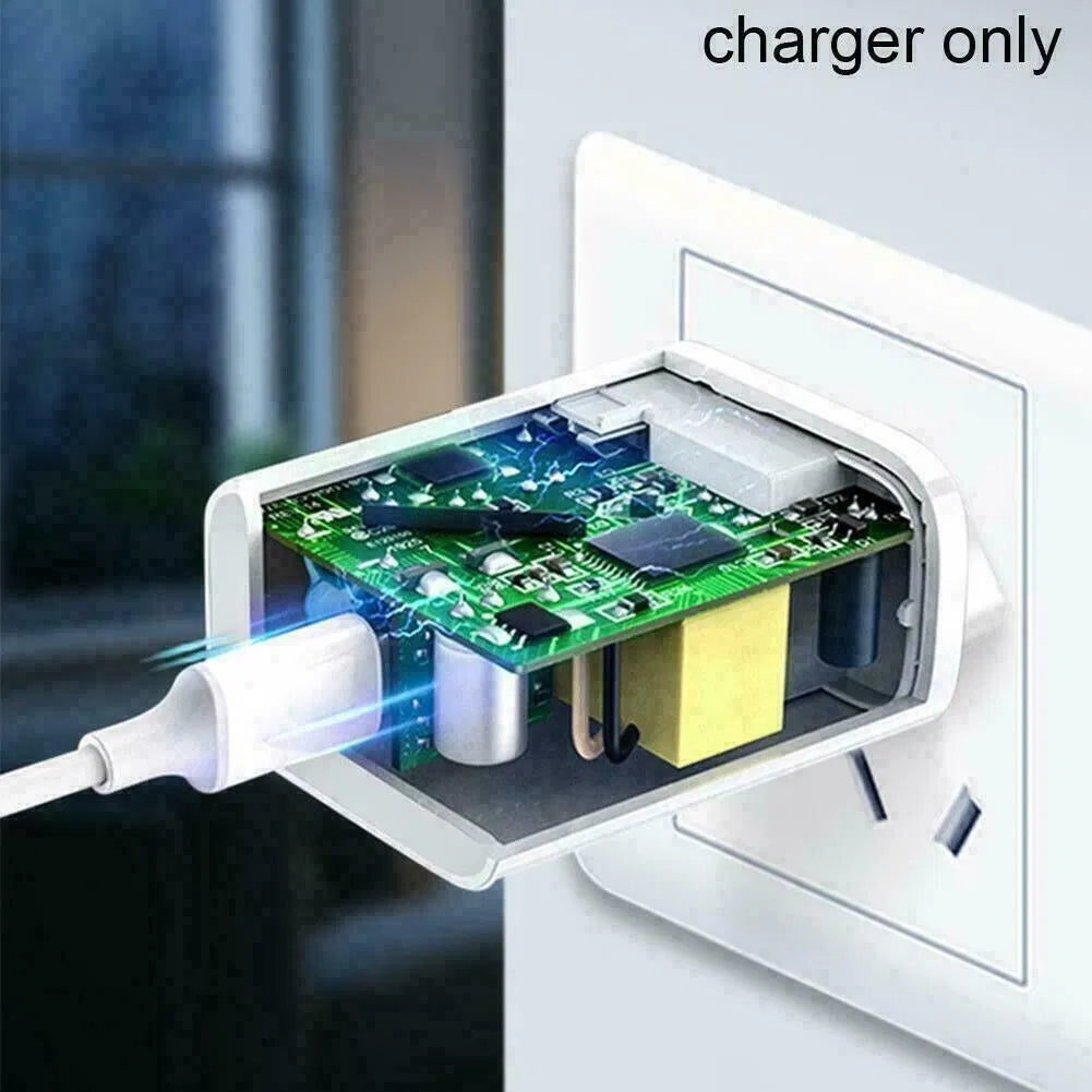 25w Super Fast Charger Type USB-C 10FT Cable For Galaxy S23 S22 S21 S20